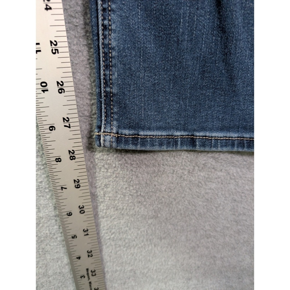 David Bitton Buffalo Women's Bootcut Stretch Distressed Jeans Est 30x28 Ranch - Picture 7 of 13